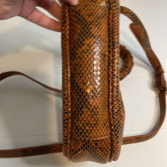 Fashion Nova Faux Snakeskin Mini-Bag - Picture 3 of 4